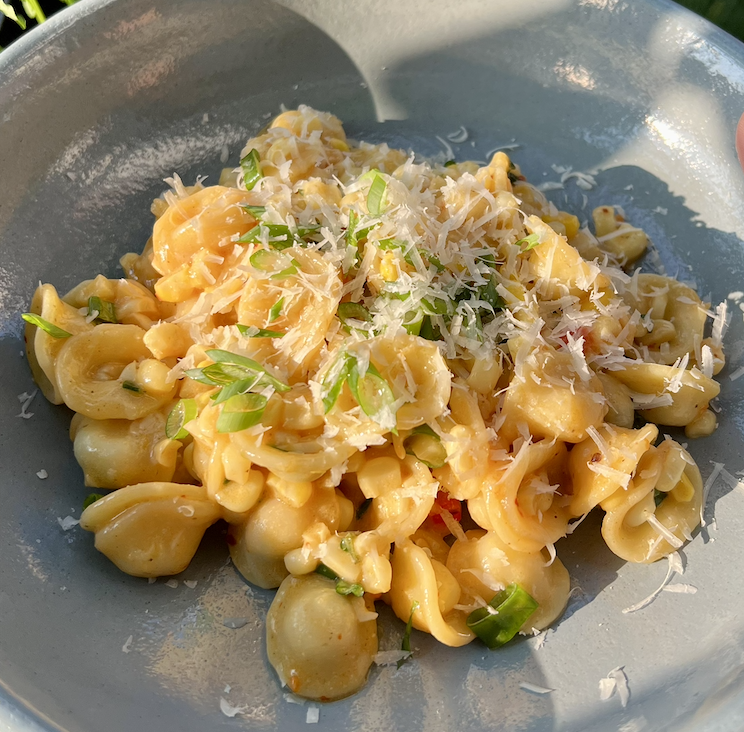 Spicy Corn & Miso Butter Orecchiette