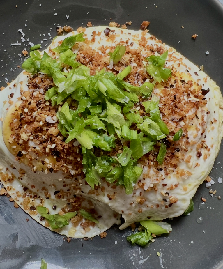 Avocado Toast with Sesame Chili Crunch & Jammy Eggs